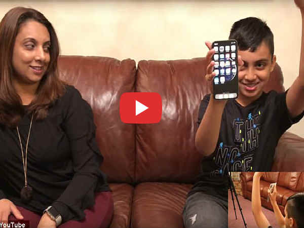 वीडियो में देखिए 10 साल के बच्चे ने यूं ब्रेक किया iPhone X का फेस आईडी लॉक वीडियो में देखिए 10 साल के बच्चे ने यूं ब्रेक किया iPhone X का फेस आईडी लॉक