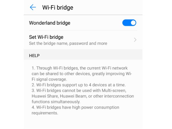 Wi-Fi ब्रिज