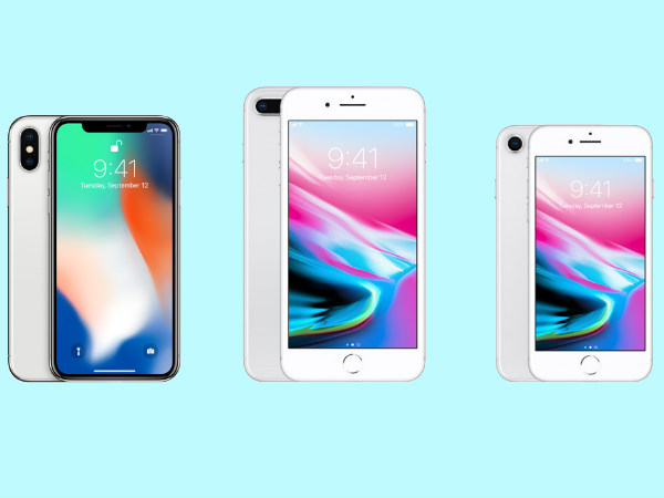  iPhone X, iPhone 8, iPhone 8 Plus- 