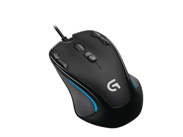 Logitech G300s Optical Gaming Mouse (USB, Black) 34 परसेंट डिस्काउंट- 