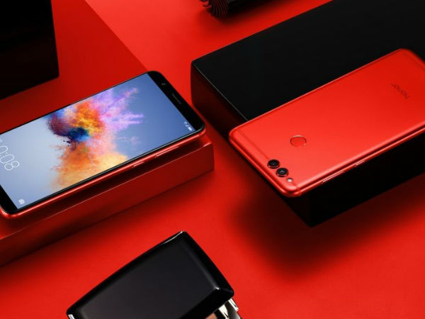 Honor 7X red लिमिटेड एडिशन जल्द होगा सेल के लिए उपलब्ध