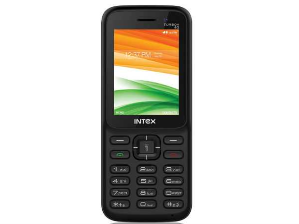 Intex Turbo Plus 4G- कीमत 1,999 रुपए-  