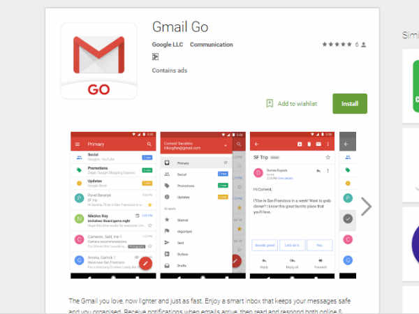 अब हर स्मार्टफोन पर खुलेगा Gmail, होगी डेटा की बचत