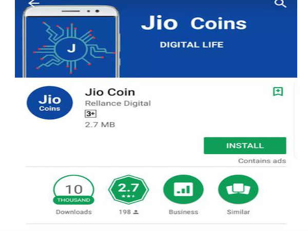 रिलायंस जियो की चेतावनी, मुसीबत में डाल सकते हैं JioCoin ऐप्स रिलायंस जियो की चेतावनी, मुसीबत में डाल सकते हैं JioCoin ऐप्स