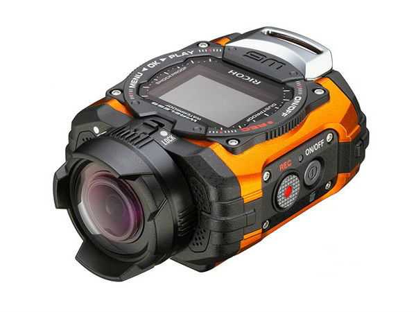 Ricoh WG-M1 14MP Waterproof Action Video Camera (Orange)