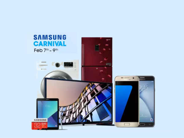 Samsung कार्निवल में आधी से भी कम कीमत पर मिल रहे हैं ये Smartphone Samsung कार्निवल में आधी से भी कम कीमत पर मिल रहे हैं ये Smartphone