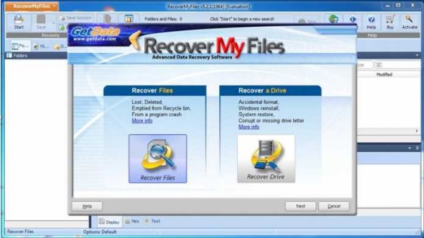 मेथड: 4: रिकवर माई फाइल्स (सॉफ्टवेयर)