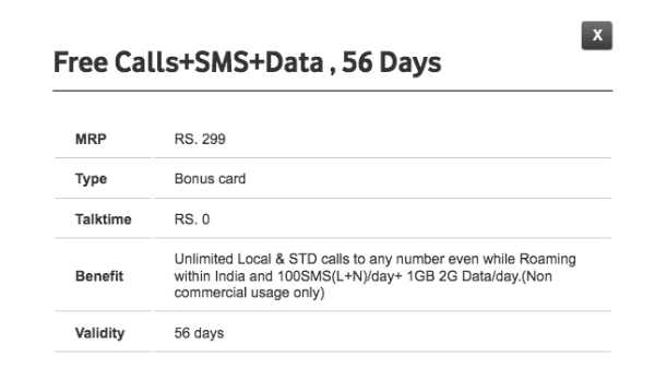 299 रुपए का प्लान- 