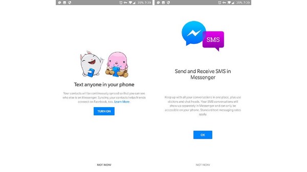 4. मैसेंजर के लिए भी ऐप अनुमतियां मैनेज करें: