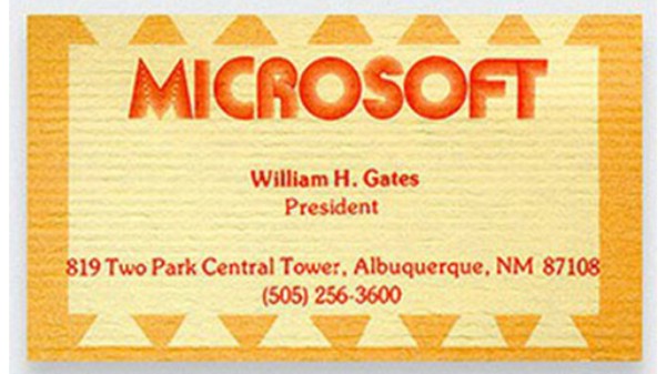 बिल गेट्स : माइक्रोसॉफ्ट