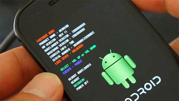 रिकवरी मोड से फैक्टरी रीसेट करें