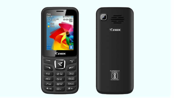 3000mAh बैटरी के साथ Ziox Z99 फोन लॉन्च, कीमत 1,643 रुपए