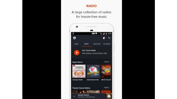5. Gaana: Bollywood Music & Radio