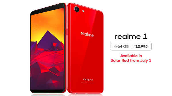 Oppo Realme 1 का सोलर रेड कलर वेरिएंट भारत में लॉन्च, जानें कीमत