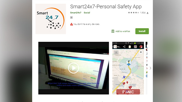 Smart 24x7 Personal Safety