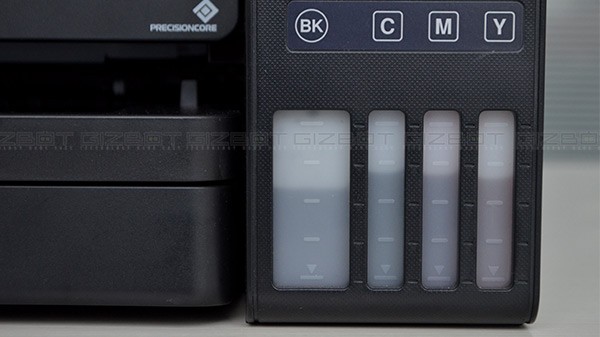 प्रिंटिंग और स्पिल-फ्री रिफिलिंग