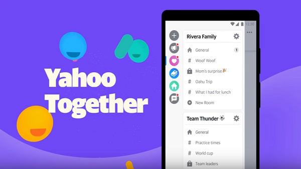 Yahoo ने तैयार किया Yahoo Together मैसेजिंग ऐप, WhatsApp को मिलेगी टक्कर Yahoo ने तैयार किया Yahoo Together मैसेजिंग ऐप, WhatsApp को मिलेगी टक्कर