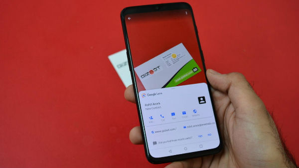 स्कैन बारकोड, क्यूआर कोड और विज़िटिंग कार्ड