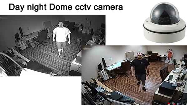 डे / नाइट डोम कैमरा