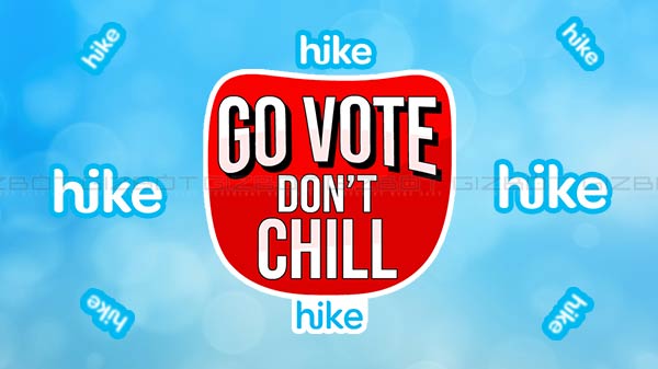 हाइक ने पेश किए वोटिंग स्पेशल स्टिकर्स, ''आराम न फरमाएं, वोट देने जाएं''