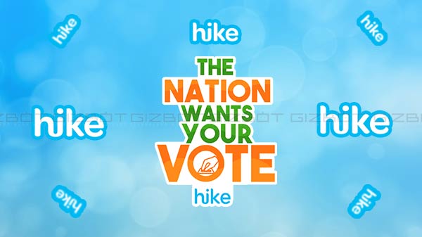 हाइक ने पेश किए वोटिंग स्पेशल स्टिकर्स, ''आराम न फरमाएं, वोट देने जाएं''