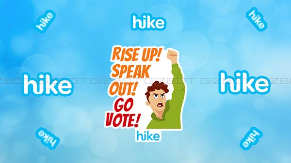 हाइक ने पेश किए वोटिंग स्पेशल स्टिकर्स, ''आराम न फरमाएं, वोट देने जाएं''