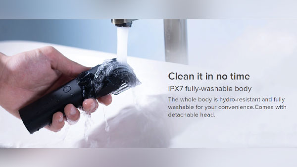 IPX7 फुली वॉशेबल और वॉटर प्रूफ