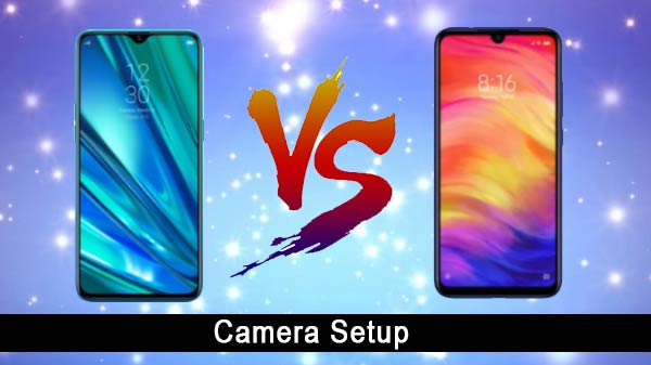 Redmi Note 7 Pro vs Realme 5 Pro: कैमरा सेटअप