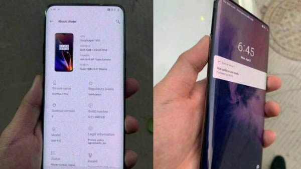 वनप्लस 7टी प्रो की तस्वीरें और स्पेसिफिकेशंस हुई लीक, ट्रिपल कैमरों से होगा लैस
