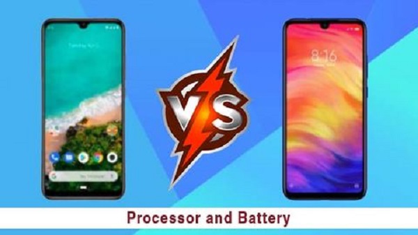 Redmi Note 7 Pro vs Xiaomi Mi A3: प्रोसेसर
