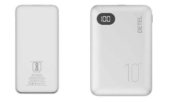 डीटेल ने लांच की पॉलीमर पावर बैंक