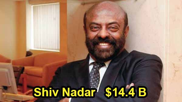 दूसरे नंबर पर Shiv Nadar