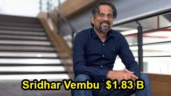 7वें नंबर पर Sridhar Vembu 7वें नंबर पर Sridhar Vembu