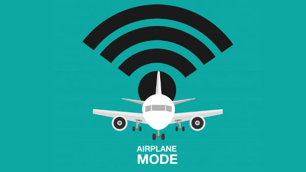 एयरप्‍लेन मोड के साथ ब्‍लूटूथ 