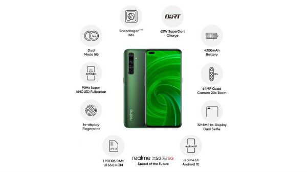 रियलमी के X50 Pro फीचर्स 