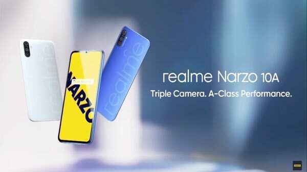 Realme Narzo 10 की फ्लैश सेल