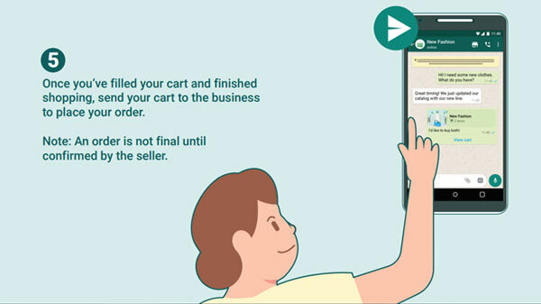 कैसे यूज करें वॉट्सऐप कार्ट्स?