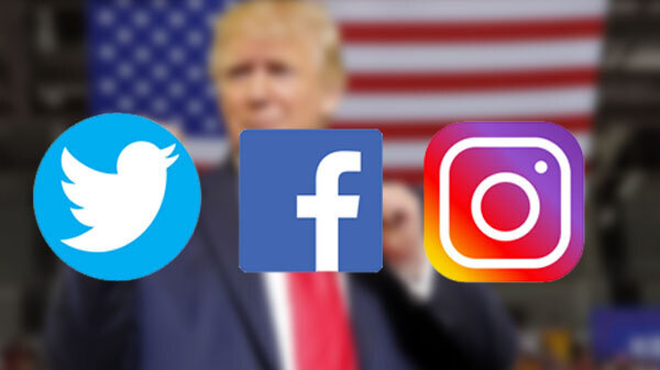 हंगामा होने के बाद ट्रंप की शांति अपील