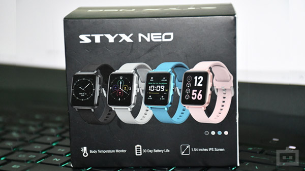 STYX Neo: ये है फुल टच कंट्रोल के साथ बजट स्मार्टवॉच STYX Neo: ये है फुल टच कंट्रोल के साथ बजट स्मार्टवॉच