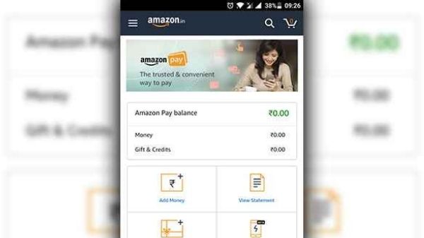 UPI के माध्यम से Amazon App से मोबाइल रिचार्ज कैसे करें