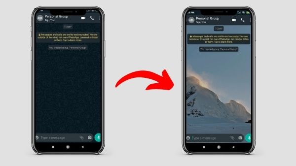 Android मोबाइल में WhatsApp Chat में Custom Wallpaper सेट कैसे करें Android मोबाइल में WhatsApp Chat में Custom Wallpaper सेट कैसे करें
