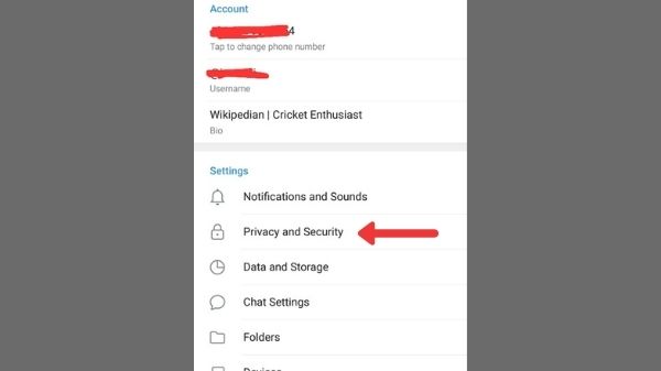 Telegram में मोबाइल नंबर कैसे हाइड करें