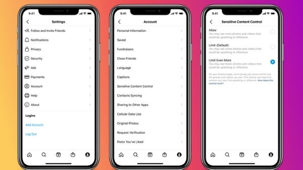 Instagram ला रहा है एक नया फीचर, सेंसिटिव कंटेंट को करेगा कंट्रोल