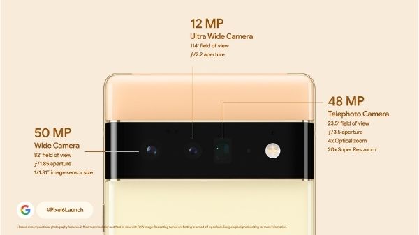 Google Pixel 6 सीरीज हुई लॉन्च, जानें स्पेसिफिकेशन्स और प्राइस की डिटेल्स