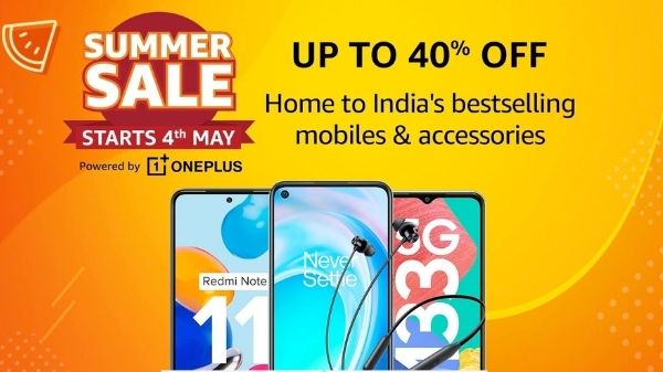 Amazon Summer Sale: इन स्मार्टफोन पर मिल रही है 40% तक की छूट Amazon Summer Sale: इन स्मार्टफोन पर मिल रही है 40% तक की छूट