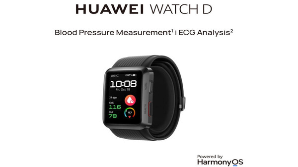 First Look : Huawei ने लॉन्च की अपनी नई ब्लड प्रेशर स्मार्टवॉच,Watch D