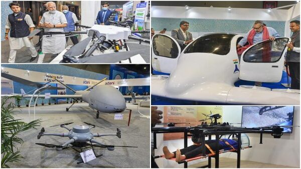 PM Modi ने दिल्ली के प्रगति मैदान में किया Drone Mahotsav 2022 का उद्घाटन PM Modi ने दिल्ली के प्रगति मैदान में किया Drone Mahotsav 2022 का उद्घाटन