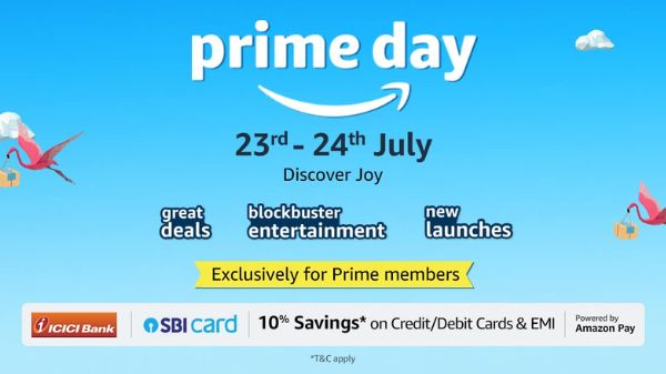 Amazon Prime Day Sale 23 जुलाई से होगी शुरू Amazon Prime Day Sale 23 जुलाई से होगी शुरू