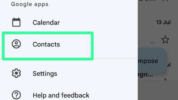 3- Gmail के जरिए ऐसे करें Duplicate Contacts डिलीट :