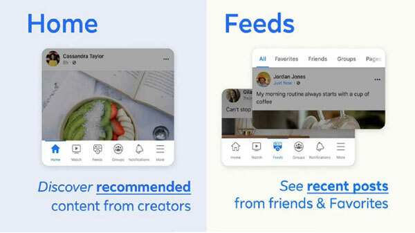 Facebook App का इंटरफेस अब दिखेगा ऐसा, बन गया tik tok जैसा Facebook App का इंटरफेस अब दिखेगा ऐसा, बन गया tik tok जैसा